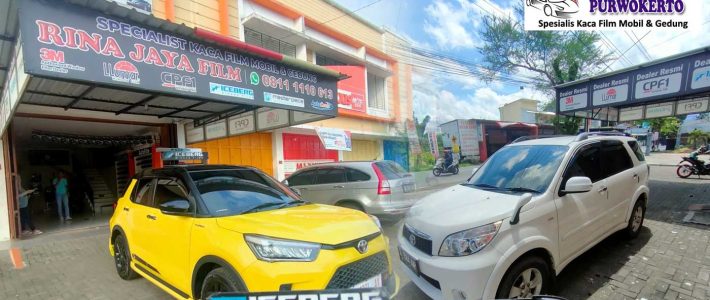 Kaca film mobil dan gedung termurah di Purwokerto